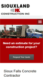 Mobile Screenshot of concretesiouxfalls.com
